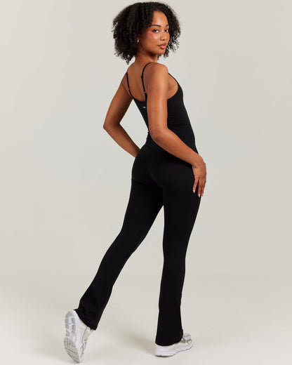 Unitard Flares - Black