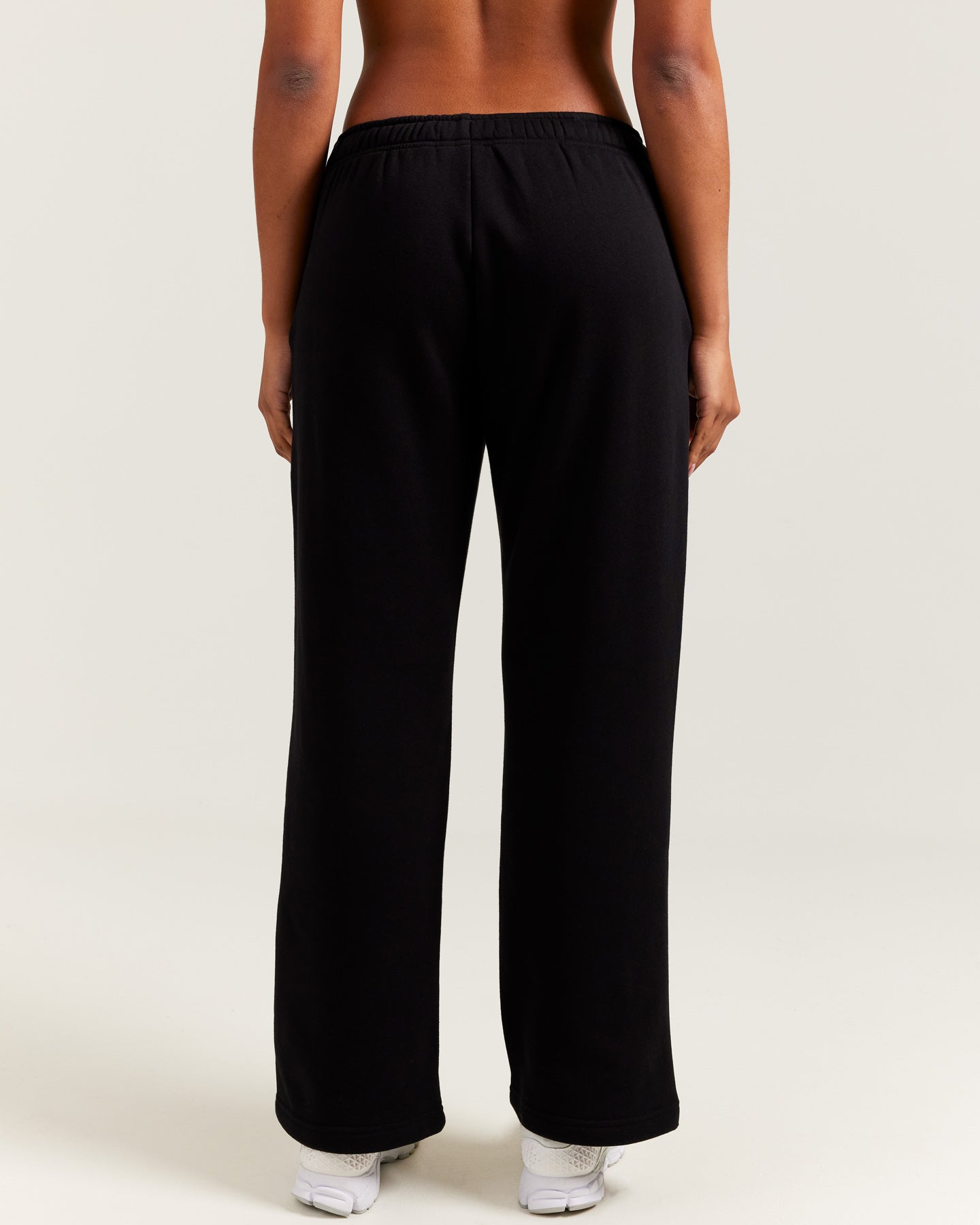 Omni Straight Leg Trackpants (Petite) - Black
