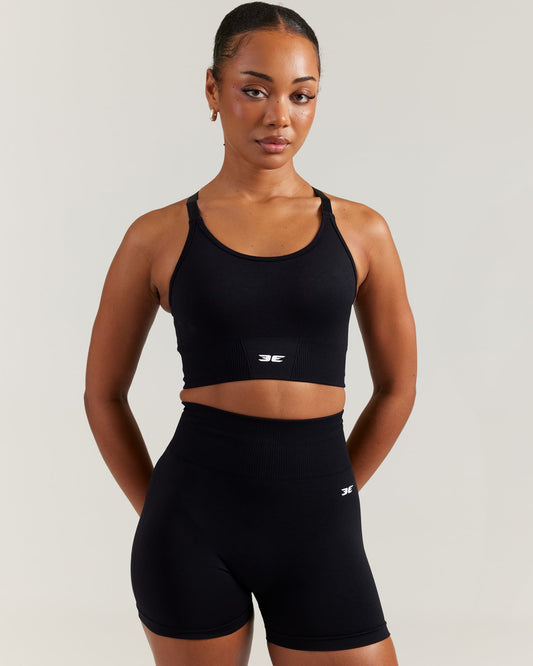 Elite Seamless V2 Bra - Black