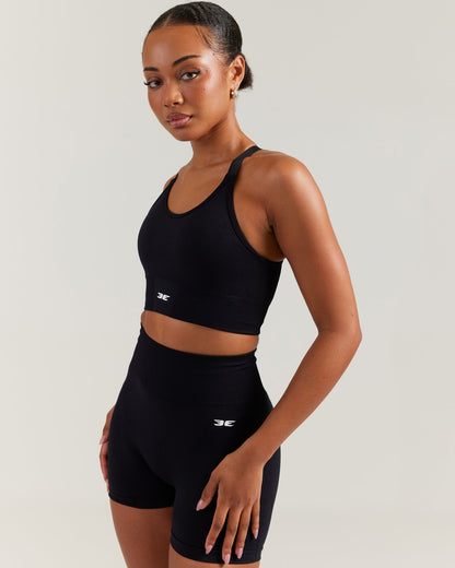 Elite Seamless V2 Bra - Black